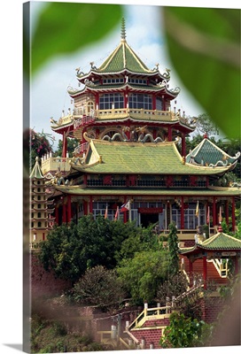 The Taoist temple in Cebu City in the Philippines, Southeast Asia, Asia
