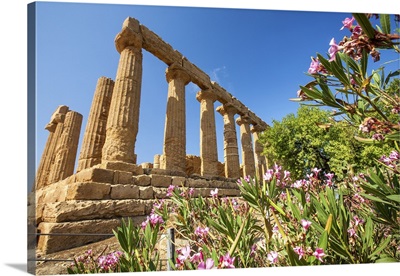 The Temple of Juno, Agrigento, Sicily, Italy