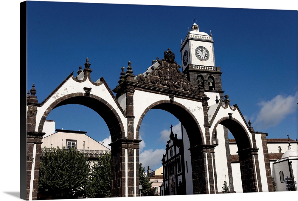 The Three Arches, Ponta Delgada, Sao Miguel Island, Azores, Portugal