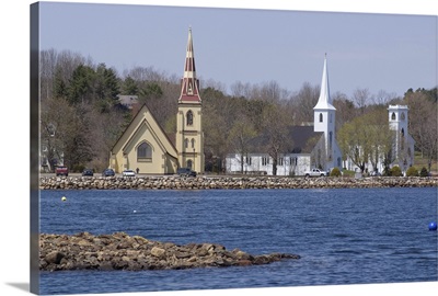 The Three Churches, Mahone Bay, Nova Scotia, Canada