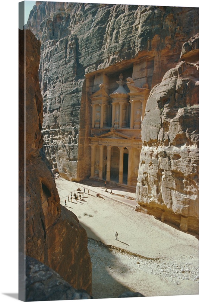 The Treasury, Nabatean archaeological site, Petra, Jordan, Middle East