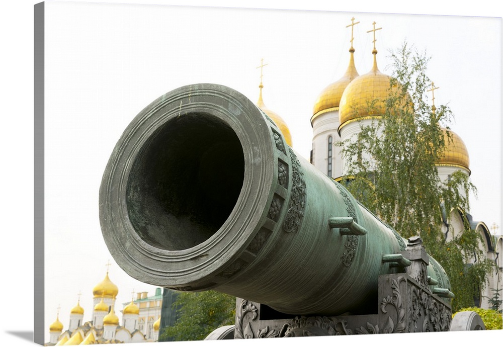 The Tsar Canon, inside the Kremlin, Moscow, Russia