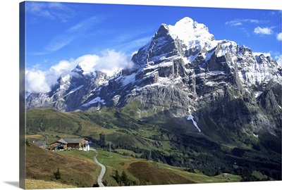 The Wetterhorn, near Grindelwald, Bernese Oberland, Swiss Alps, Switzerland