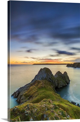 Three Cliffs Bay, Gower Peninsula, Swansea, Wales