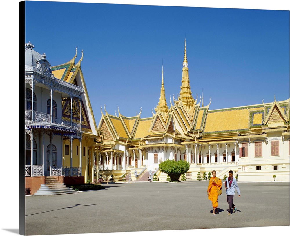 Throne Hall, Royal Palace, Phnom Penh, Cambodia, Indochina, Southeast Asia
