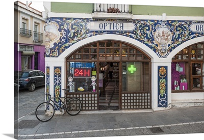 Tiled Pharmacy in Zafra, Badajoz, Extremadura, Spain
