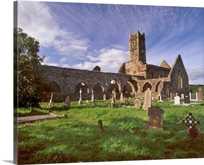 Timoleague Abbey, Franciscan abbey, County Cork, Munster, Republic of Ireland