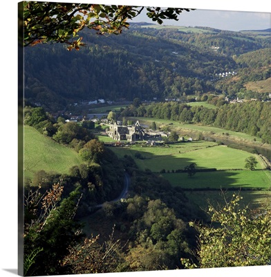 Tintern Abbey, Gwent, South Wales, Wales, United Kingdom, Europe