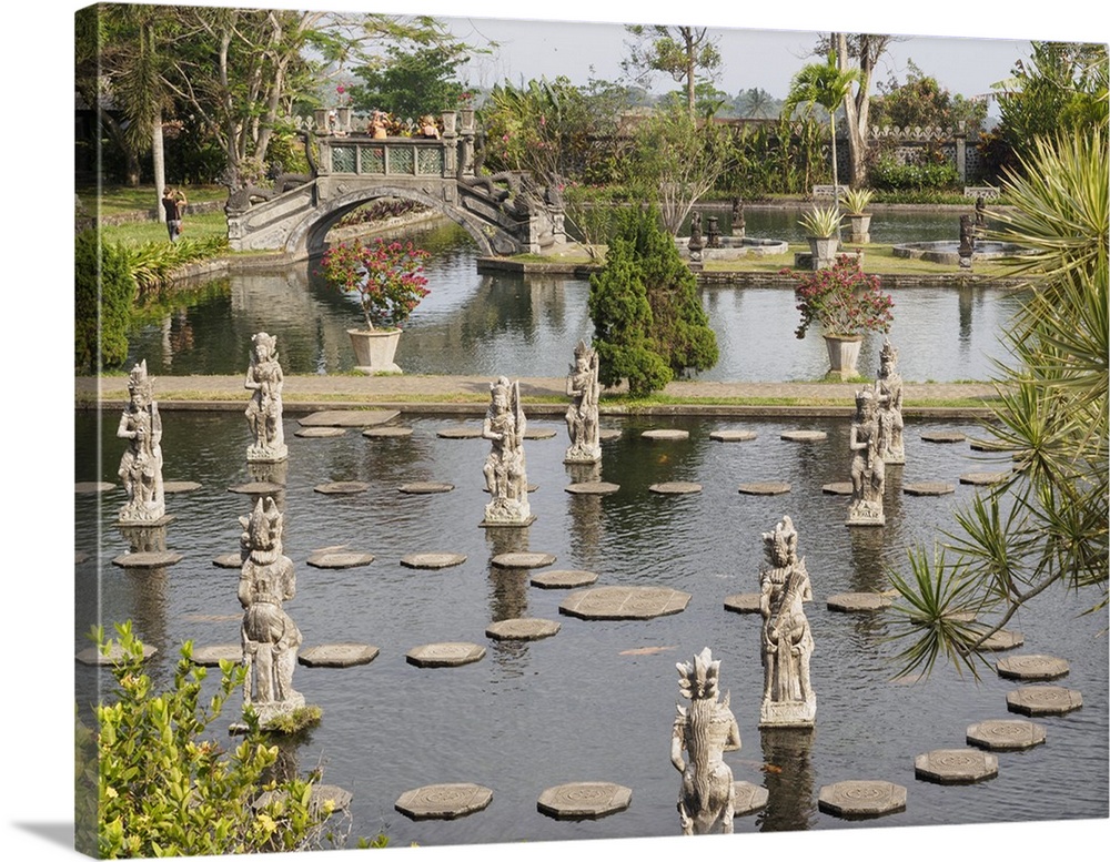 Tirta Gangga Royal Water Garden, Bali, Indonesia, Southeast Asia, Asia