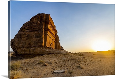 Tomb Of Lihyan, Son Of Kuza, Madain Saleh, Al Ula, Kingdom Of Saudi Arabia