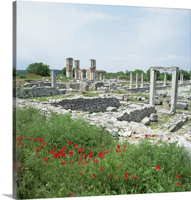 Town built for Octavia over the assassins of Julius Caesar, Philippi, Greece