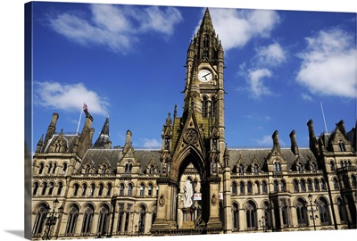 Town Hall, Albert Square, Manchester, England