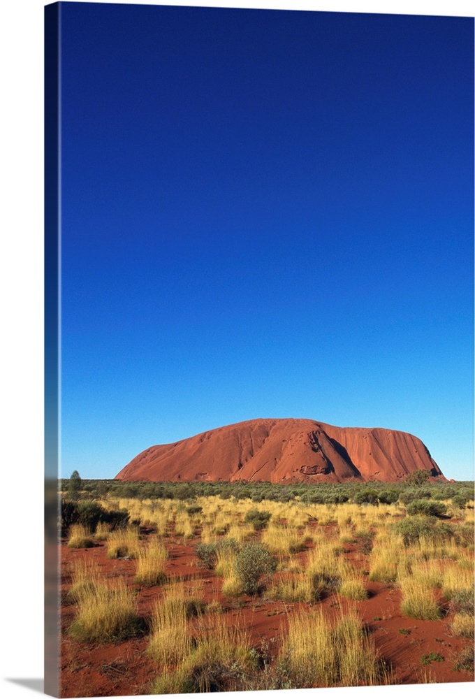 Uluru (Ayers Rock), Uluru-Kata Tjuta Wall Prints, Northern Park, Art, Territory, | Australia Great Canvas National Big Prints, Framed Canvas Peels Wall