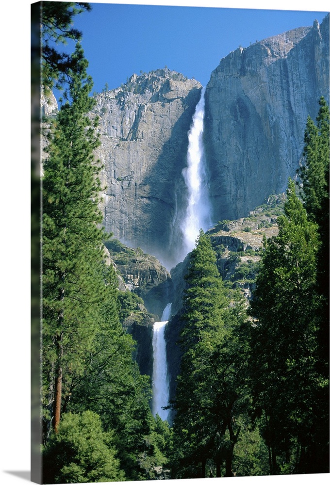 Upper and Lower Yosemite Falls, California