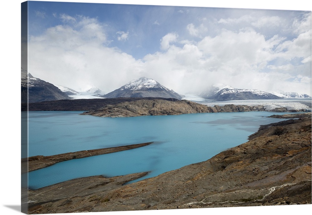 Upsala Glacier on Lago Argentino, El Calafate, Parque Nacional Los Glaciares, UNESCO World Heritage Site, Patagonia, Argen...
