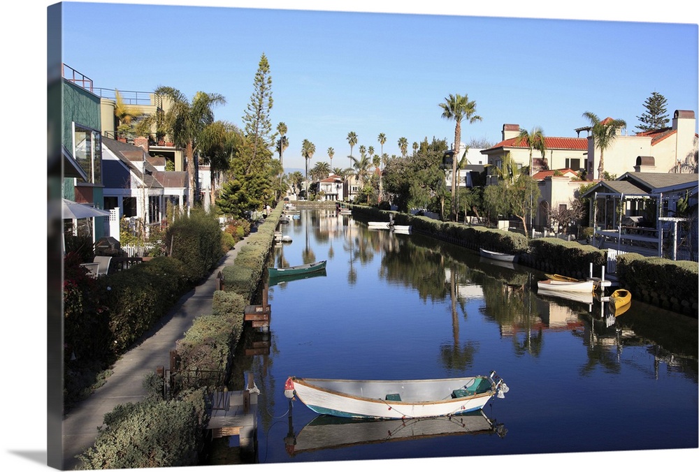 Venice Canals, Venice Beach, Los Angeles, California