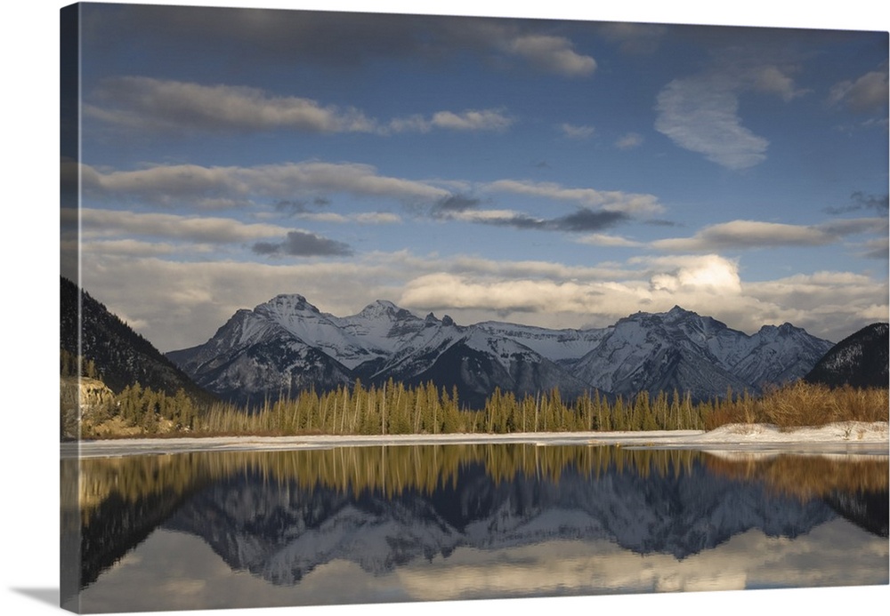 Vermilion Lakes, Banff National Park, Rocky Mountains, Alberta, Canada