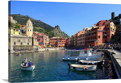 Vernazza, Italian Riviera, Cinque Terre, Liguria, Italy