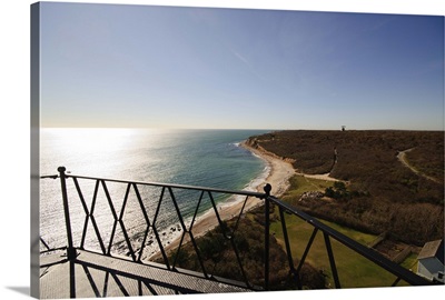 View from Montauk Point Lighthouse, Montauk, Long Island, New York State