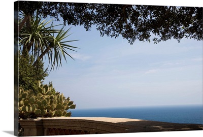 View from the Exotic Garden, Monaco, Cote d'Azur, Mediterranean