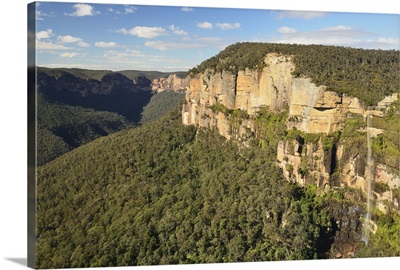 View of Grose Valley and Govetts Leap, Blue Mountains, New South Wales, Australia