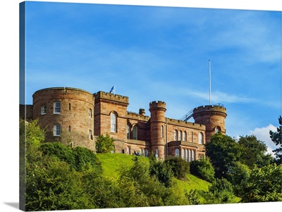 View of Inverness Castle, Inverness, Highlands, Scotland
