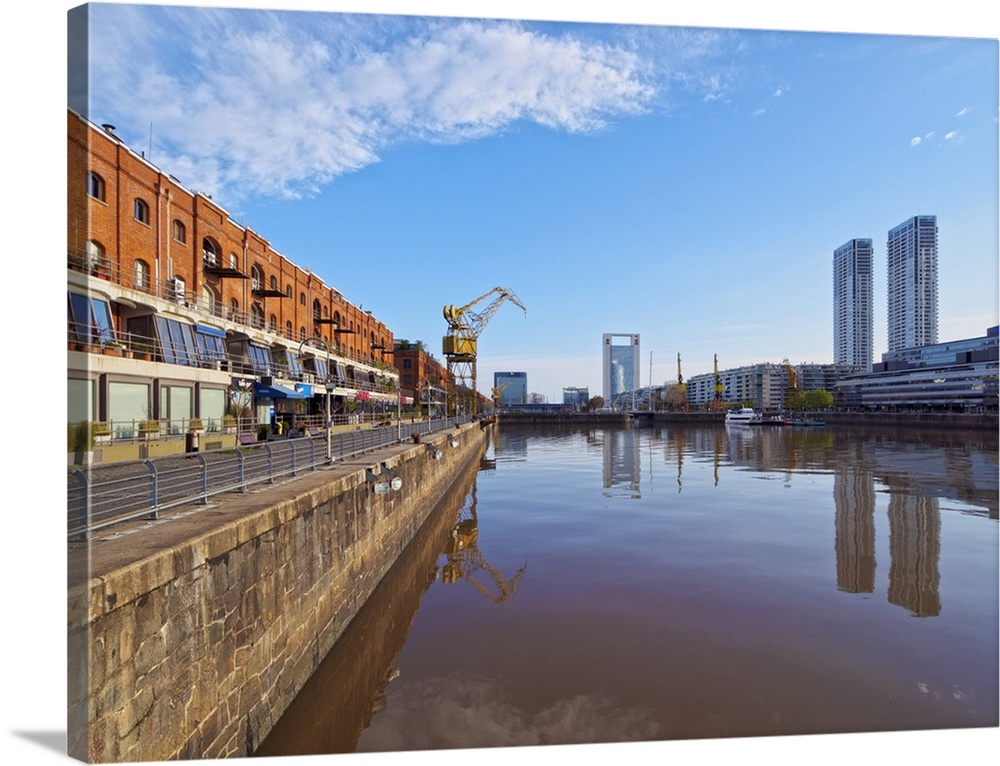 View of Puerto Madero, City of Buenos Aires, Buenos Aires Province, Argentina, South America