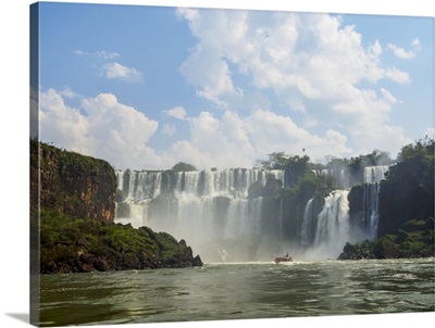 View of the Iguazu Falls, Puerto Iguazu, Misiones, Argentina