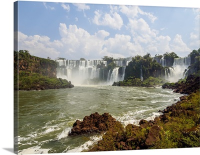 View of the Iguazu Falls, Puerto Iguazu, Misiones, Argentina