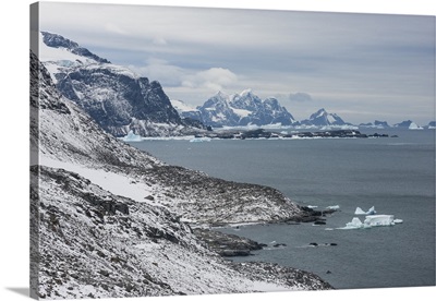 View over Coronation Island, South Orkney Islands, Antarctica