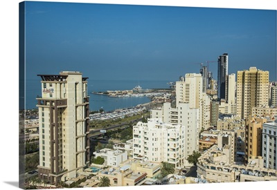 View over Kuwait City, Kuwait