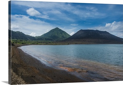 Volcano Tavurvur, Rabaul, East New Britain, Papua New Guinea