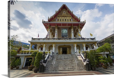 Wat Samphandhawongs, Bangkok, Thailand, Southeast Asia
