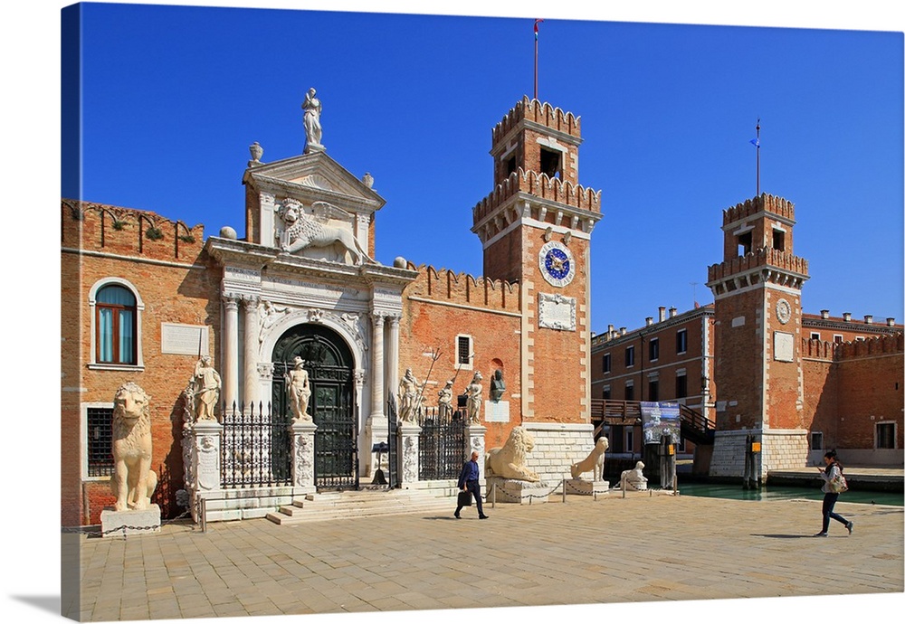 Watergate to the Arsenal of Venice, Venice, Veneto, Italy