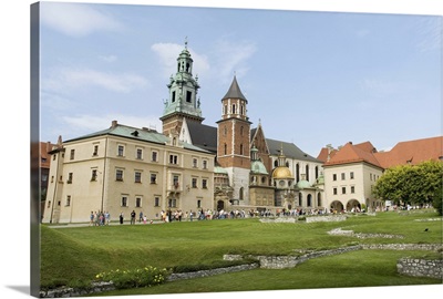 Wawel Cathedral, Royal Castle area, Krakow, Poland