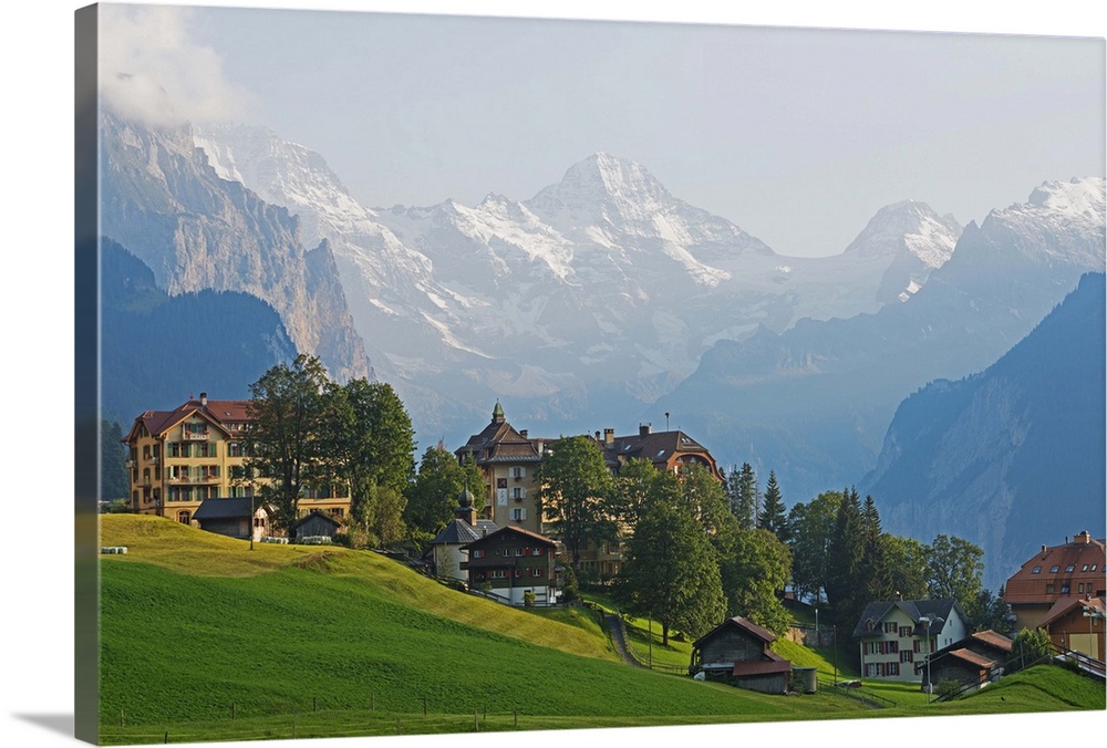 Wengen, Bernese Oberland, Swiss Alps, Switzerland, Europe.