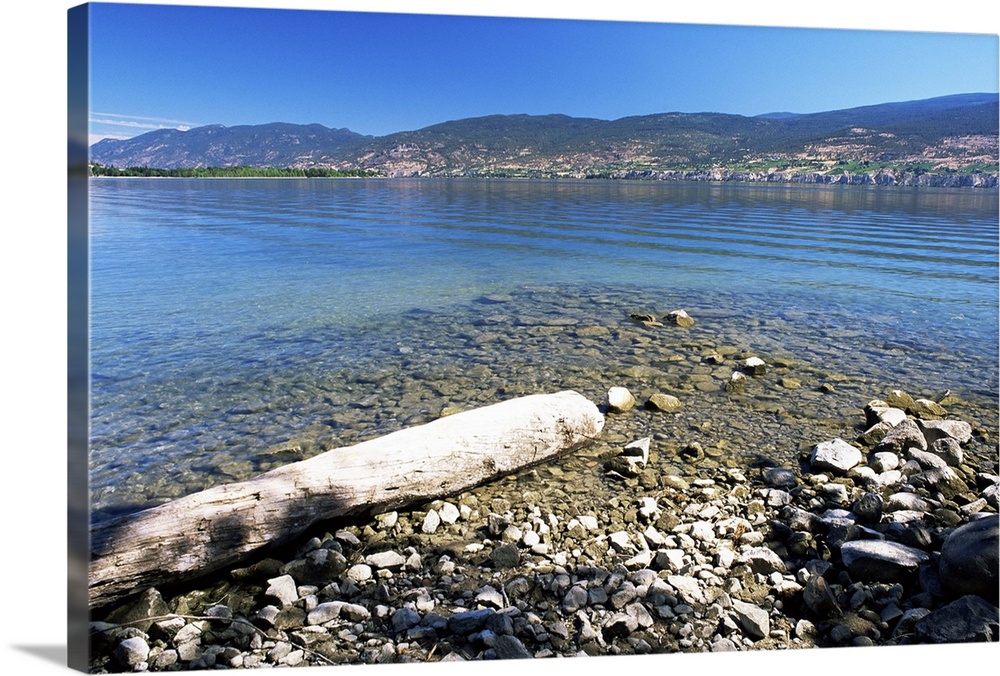 West shore of Okanagan Lake, near Penticton, British Columbia, Canada