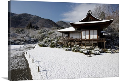Winter in Okochi-sanso villa, Kyoto, Japan