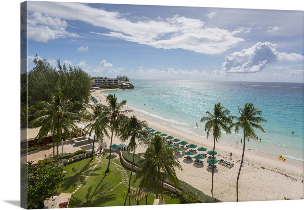 Worthing Beach, Christ Church, Barbados, West Indies, Caribbean, Central America