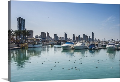 Yacht harbour on Marina Mall, Kuwait City, Kuwait