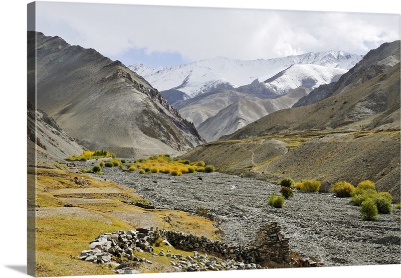 Yurutse Valley Near Rumbak Village, Hemis National Park, Ladakh Region ...