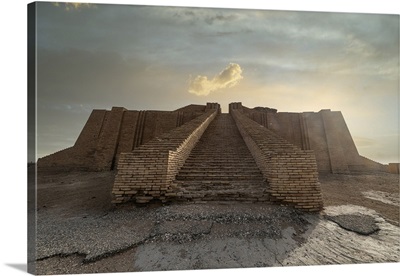Ziggurat, Ancient City Of Ur, The Ahwar Of Southern Iraq, Iraq