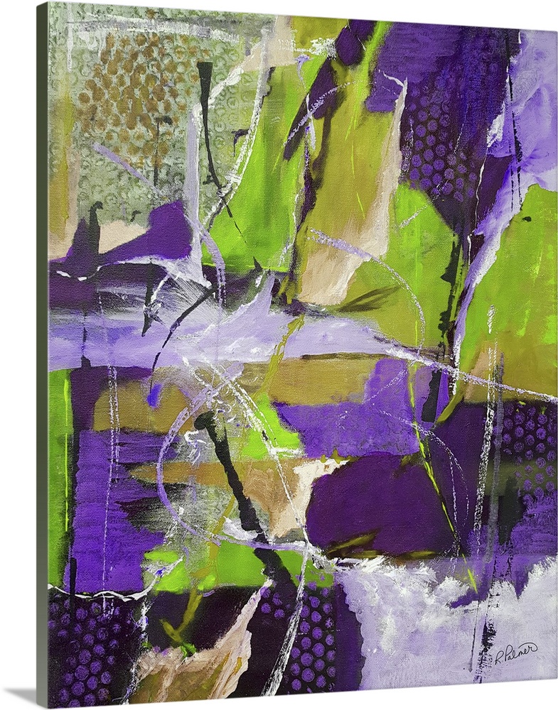 Rough And Tumble Lime Purple
