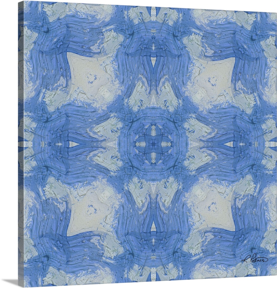 Sky Blue Texture Pattern