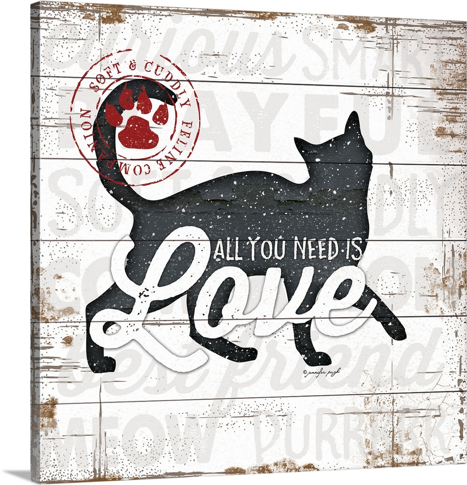 All You Need is Love Poster - Typography posters