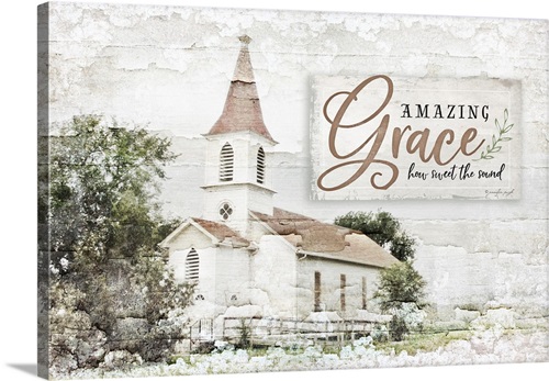 Amazing Grace Wall Art, Canvas Prints, Framed Prints, Wall Peels ...
