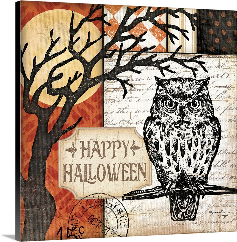 Happy Halloween Wall Art, Canvas Prints, Framed Prints, Wall Peels Great Big Canvas