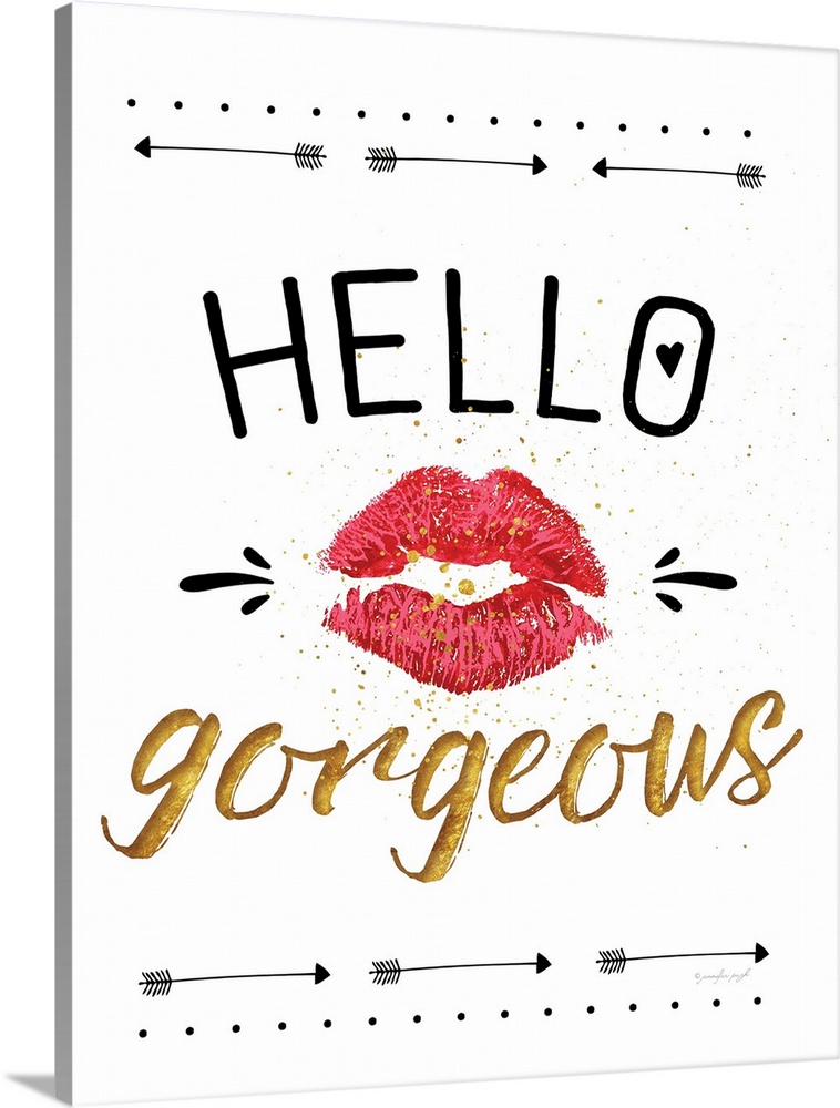 Hello Wall Art, Canvas Prints, Framed Prints, Wall Peels