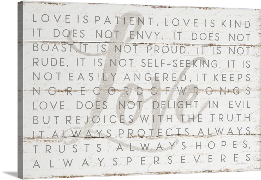 Love Is Wall Art, Canvas Prints, Framed Prints, Wall Peels Great Big