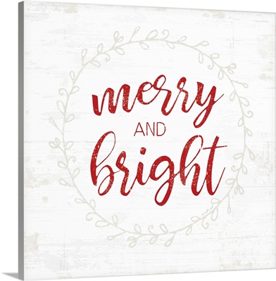 Merry and Bright - Red